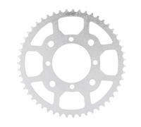 Kuuleyn Pignon de roue d'entraînement arrière, Kit de pignon de chaîne, 420 51T Pignon de chaîne arrière Alliage d'acier dur Rapport de vitesse efficace Amélioration du