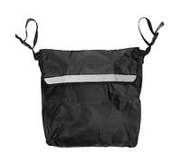 Kuuleyn Pochette pour Fauteuil Roulant, Sac de Transport de Grande capacité, Oxford étanche, Sangle réglable, Multi-Poches réfléchissantes pour Personnes âgées handicapées, Voyage (Noire)