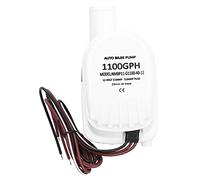 Kuuleyn Pompes de cale pour bateaux, 12V 1100GPH Automatique Submersible Bateau Pompe à eau de cale Haute Efficacité Interrupteur à flotteur intégré