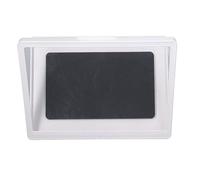 Kuuleyn Shower Accessories for Inside Shower, Bathroom Anti Fog Touch Screen Mobile Phone Case Wall Mount Sealed Protective Cover Compute (9802W Blanc)