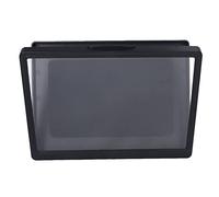 Kuuleyn Shower Accessories for Inside Shower, Bathroom Anti Fog Touch Screen Mobile Phone Case Wall Mount Sealed Protective Cover Compute (9802B Noir)