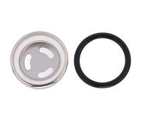 Kuuleyn Sight Glass Lens Gasket Repair Kit, Motorcycle Brake Clutch Master Cylinder Reservoir Sight Glass Front Rear Universal (General) (18mm)