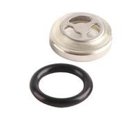 Kuuleyn Sight Glass Lens Gasket Repair Kit, Motorcycle Brake Clutch Master Cylinder Reservoir Sight Glass Front Rear Universal (General) (12mm)