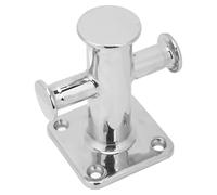 Kuuleyn Single Cross Boat Bollard Mooring Cleat Replacement, Single Cross Head Bollard Stainless Steel Mooring Cleat Replacement for Yacht Ship Fishing Boat