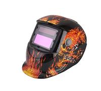 Kuuleyn Skull Solar Casque de soudage à obscurcissement automatique, masque de meulage à vue large
