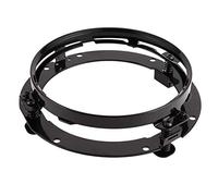 Kuuleyn Soporte de retención de montaje en el faro de, soporte de soporte de lámparas delantera izquierda y derecha, soporte delantero de soporte delantero de soporte de luz (Negro)