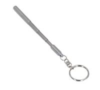 Kuuleyn stylo de poche rétractable en acier inoxydable porte-clés en métal Portable Simple porte-clés cadeau