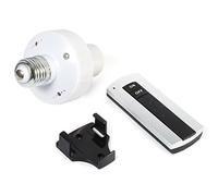 Kuuleyn Support de lumière de télécommande sans Fil, vis E27 télécommande sans Fil Lampe de Lampe Support d'ampoule Interrupteur de Prise de Capuchon 220 V