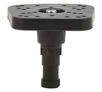 Kuuleyn Support FishFinder, Support de sonde Universel ABS et métal, Monture de Sonnerie de Rotation réglable Mount de Fishfinder pour l'électronique Marine