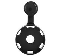 Kuuleyn Support Mural pour Haut-Parleur, Haut-Parleur en matière Plastique, Support de Suspension Compact pour la Maison, Mini Installation Facile, Conception Peu encombrante, (Noir)