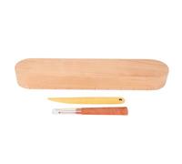 Kuuleyn Tailor Clapper Set,Wood Pressing Plate Seam,Ripper Bone Pen Creaser Ironing Quilting Sewing Tool DIY Craft Supplies Fabric Handling Kit Professional Tailoring Accessories