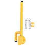 Kuuleyn Toilet Handle, Yellow Safety Grab Bar Stainless Steel Toilet Armrest Handrail Handle for Elderly the Disabled