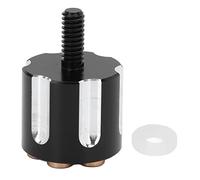 Kuuleyn Vis de siège de moto, kit universel d'écrou de vis de boulon arrière en métal accessoires de moto de haute résistance antirouille (Noir)