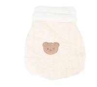 Kuuleyn Warm Cat Bed,Closed Faux Down Pocket Cat Bed,Sleeping Bag Soft Warm Cozy Enhanced Comfort Foldable Enclosed Dog Sack for Home Indoor Travel (L)