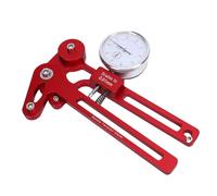 Kuuleyn Wheel Repair Tool,excellent alloy materials,durability and longevity,Bike Wheel Spoke Tension Meter Alloy Rugged Bike Wheel Rim Alignment Meter for Repairing