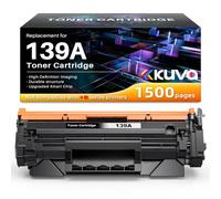 Kuva 139A (avec Puce) Cartouche de Toner Compatible pour HP 139A W1390A pour LaserJet Pro 3002dw 3002dn MFP 3102fdn 3102fdw (1 Noir)
