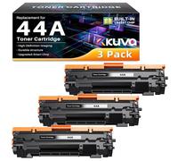 Kuva 44A CF244A Cartouches de Toner compatibles pour HP CF244A 44A pour HP LaserJet Pro M15w M15a LaserJet Pro MFP M28w M28a (3 Noir)