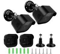 Kuvarix 2 Pcs Support Mural pour Blink Outdoor Caméra 4(4e Génération), Support de Caméra Blink Extérieure (3e Génération), Support Mural Réglable à 360° pour système de caméra de sécurité Blink