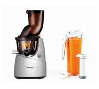 Kuvings | Extracteur de jus B9700 + Carafe de conservation sous vide | Silencieux | Facile à nettoyer | Silver