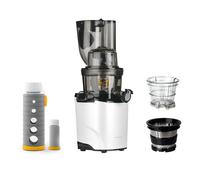 - extracteur de jus revo830 + kit sorbet & smoothie + gourde de conservation de jus sous vide - blanc