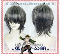 Kuwana Gou Cosplay perruques jeu Touken Ranbu en ligne court dégradé résistant à la chaleur Fiber cheveux Anime Costume perruque