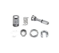 KUWAYO Ajustement for VW GOLF 4 IV MK4 A6 for SKODA FABIA POLO 9N Kit de réparation de cylindre de serrure de porte 604837167 604837168