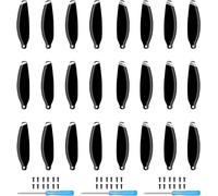 Kuwj-24 Hélices De Rechange Pour Dji Mini 4k, Mini 2 Se, Mini 2, Mini Se 4726fm Prop Ailes À Faible Bruit Pour Dji Mini 4k/Mini 2 Se/Mini 2/Mini Se Accessoires Exclusifs Vis Et Tournevis Argenté Argen