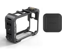 KUWJ-360 Ace Series Cadre En Aluminium Avec Étui En Silicone Pour Insta360 Ace Pro 2/Ace Pro/Ace, Boîtier De Protection Durable En Métal (Modèle Groupé 3)