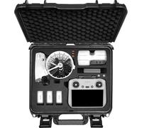 Kuwj-Mallette Rigide Étanche Portable Pour Dji Flip Drone, Dji Flip Fly More Combo, Dji Rc 2, Dji Rc N3/Rc N2, Batteries (8 Pièces), Hub De Charge Et Autres Accessoires (Mallette Seulement)