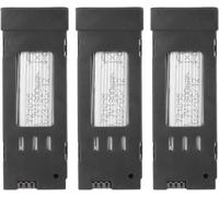 Kuwj-Rc Drone Uva Batterie, 3pcs 3.7v 1800mah Quadcopter Batterie Au Lithium, Télécommande Drone Batterie De Remplacement Pour E58 E68 Jy109 998pro