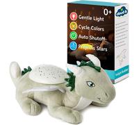 KUWL-Veilleuse Peluche Twilight Buddies Dragon Projecteur D`Étoiles Et De Constellations En 3 Couleurs Arrêt Automatique Dès La Naissance