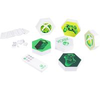KUWL-Xbox Lampes Led Hexagonales Sur Pied Ou À Fixer Au Mur - Décoration Personnalisable Pour La Salle De Jeux Avec Changement De Lumière À Distance Et Modes Musicaux Actifs