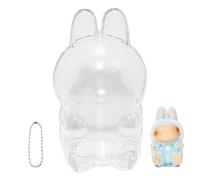 KUWUNG Housse Protection Porte-clés pour poupée 17 cm Prenez Place, Housse Protection Transparente en PVC pour poupée, Installation Facile, à la Mode et Durable, protégez Votre poupée