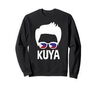 Kuya Silhouette Frère plus âgé Fiers Pinoy Pride Philippins Hommes Sweatshirt