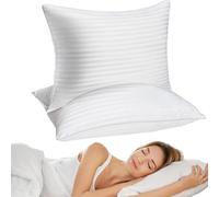 Kuyami Hotel Pillows, Kuyami Pillow, Luxury Soft Support Surround Fill Breathable Fabric, King/Queen Pillows Home & Hotel Bed Pillow, for Side,Back or Stomach Sleepers (King-20*36in,2 pcs)