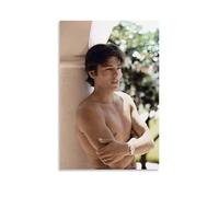 KUYHADSCE Alain Delon Poster mural pour appartement ou maison, chambre à coucher, salon, salle de bain, bureau, bar à vin, art décoratif, 20 x 30 cm, style sans cadre