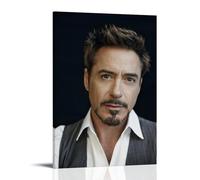 KUYHADSCE Robert John Downey JrPoster mural pour appartement ou maison, chambre à coucher, salon, salle de bain, bureau, bar à vin, art décoratif, 20 x 30 cm, style cadre