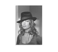 KUYHADSCE Romy Schneider Poster mural pour appartement ou maison, chambre à coucher, salon, salle de bain, bureau, bar à vin, art décoratif, 50 x 75 cm, sans cadre