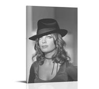 KUYHADSCE Romy Schneider Poster mural pour appartement ou maison, chambre à coucher, salon, salle de bain, bureau, bar à vin, art décoratif, 20 x 30 cm, style cadre