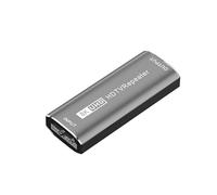 KUYIA Amplificateur HDMI 8K, répéteur HDMI 8K/4K @ 60 Hz UHD femelle vers femelle, adaptateur HDMI ultra haut débit compatible avec PS4/DVD/TV Box, etc. (gris)