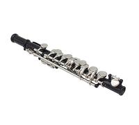 KUYNMCS Piccolo 16 Touches en Do, Son De Qualité Supérieure Garanti, Instrument Piccolo for Débutants Et Étudiants, avec Étui Rigide, Tige De Nettoyage Et Chiffon