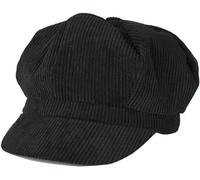 Kuyou Casquette d'hiver Gatsby Newsboy - Noir - Taille Unique