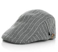 Kuyou Casquette Plate Enfant Béret Chapeau Baby Kids Flat cap 2-6 ans (Gris)