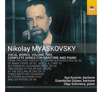 Kuzmin/Dulaev/Solovieva - Myaskovsky, Nikolai : Oeuvres Vocales Volume 2
