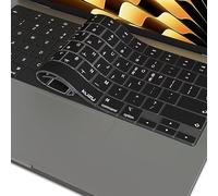 Kuzy Housse de clavier coréen pour MacBook Pro 2023 2022 14" A2779 A2442 - Pro 16" A2780 A2485 M1 - M2 MacBook Air 15" 13,5" A2941 A2681 - Coque en silicone ultra fine - Coréen Langue