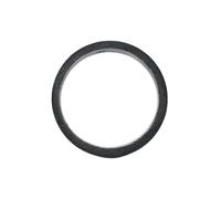 KUZZOI Bague noir / argent, Taille 56