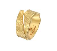 KUZZOI Bague or, Taille 60