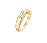 Kuzzoi Bague pour homme avec topaze élégante bague solitaire en argent sterling 925 plaqué or, bague en pierre précieuse pour homme de taille 60-66, 0612391922, 64, Pierre précieuse, Topaze blanche