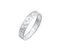 KUZZOI Bague 'Organic' argent, Taille 60