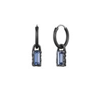 KUZZOI Boucles d'oreilles bleu / gris foncé, Taille XS-XXL